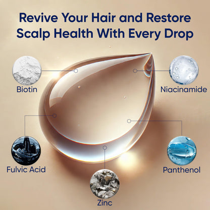 MOÉRIE Hair Growth Enhancing Mineral Shampoo for longer, thicker, and fuller hair - vegan, paraben-free hair products for all hair types, reverses hair loss (Shampoo)
