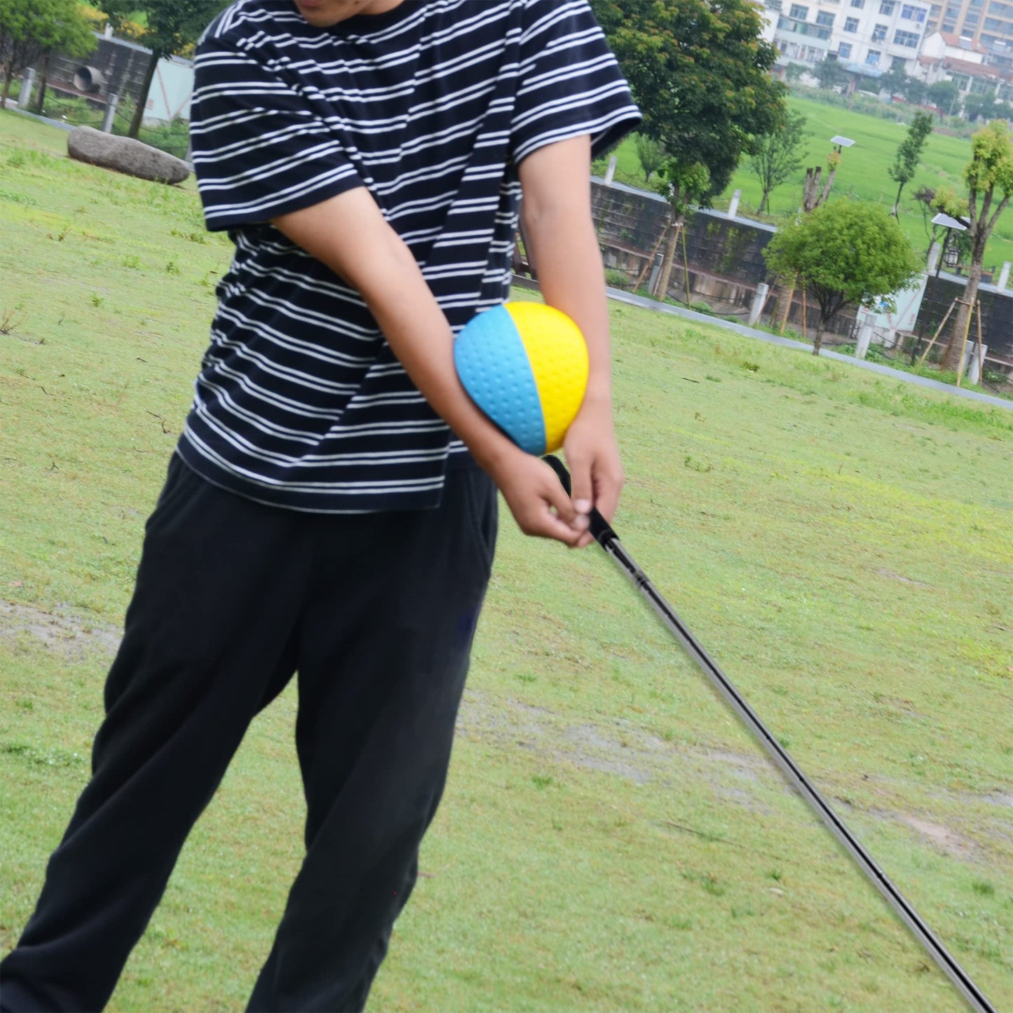 UPTTHOW 1Pcs Golf Swing Trainer helps with posture, movement correction, and muscle memory for beginners. Great training tool for forming the right habits in golf.