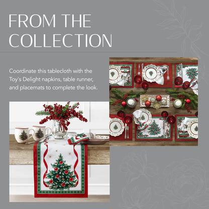 Villeroy & Boch Toy's Delight Tablecloth, 52 x 70 Inch Rectangle, Multi Color