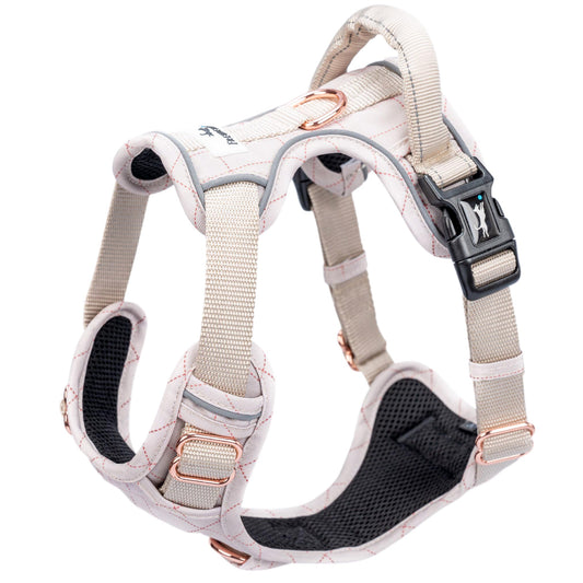 Joyful Pet Dog Harness with Handle, Breathable Padded - Secure Fit & Maximum Safety - Anti-Pull Chest Harness Small, Medium & Large Dogs - Small Dog Harness (S)