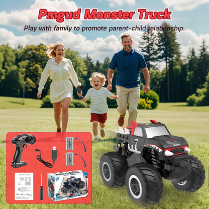 Pmgud Remote Control Car 1:16 Scale, 4WD, Waterproof, All-Terrain, Off-Road, Gift for Children 6+ years old.