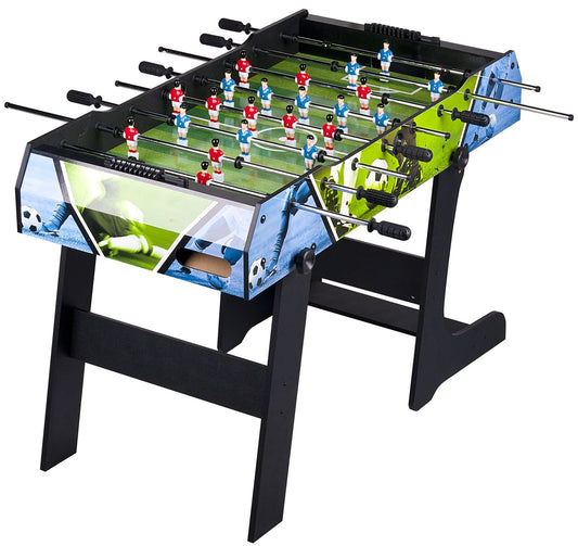 Leomark Table Soccer - SMART Sport - Foosball Table for Kids, Table Soccer with Accessories, Foldable, Suitable for Parties and Game Rooms, Ages 8+