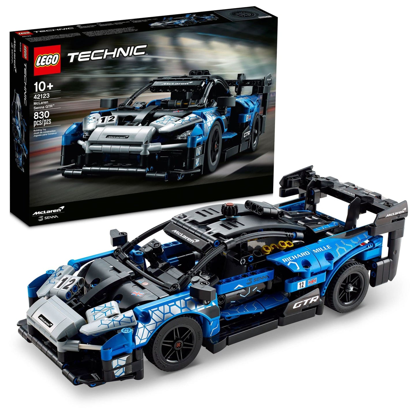LEGO Technic 42123 - McLaren Senna GTR (830 pieces) New 2021