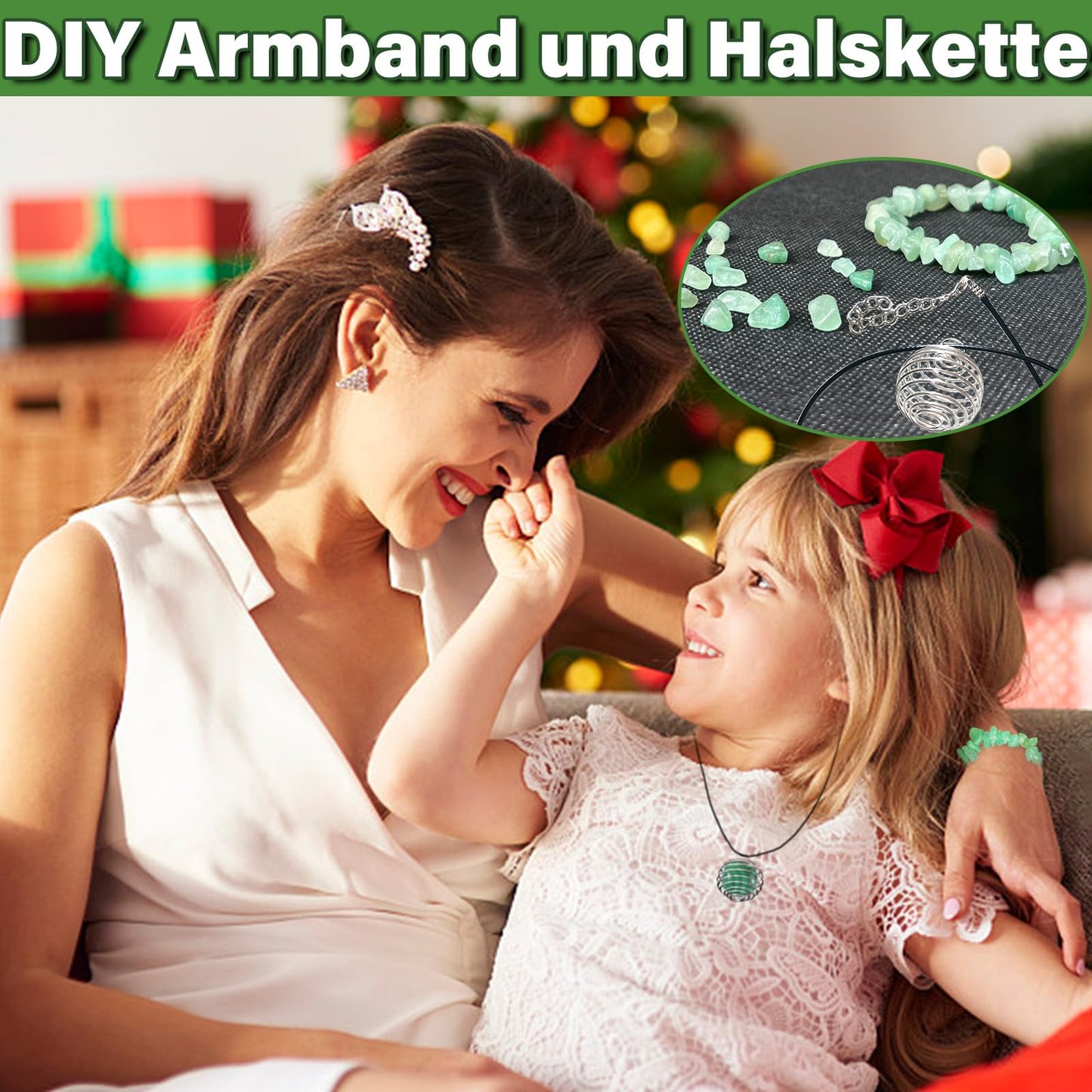 Gemstone Advent Calendar, Christmas Countdown Calendar 2025, 24 Natural Crystals, Gemstones, and Minerals for Collecting and Learning, Christmas Gift for Children-German Edition