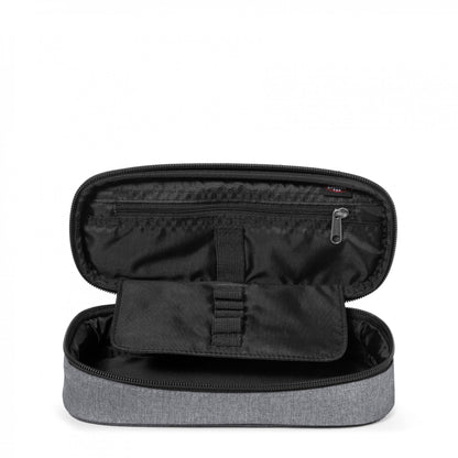 EASTPAK OVAL Single Pencil Case - Sunday Grey (Gray)
