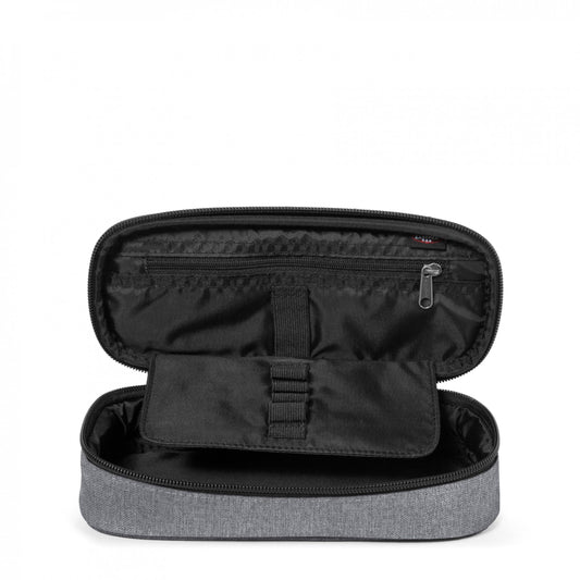 EASTPAK OVAL Single Pencil Case - Sunday Grey (Gray)