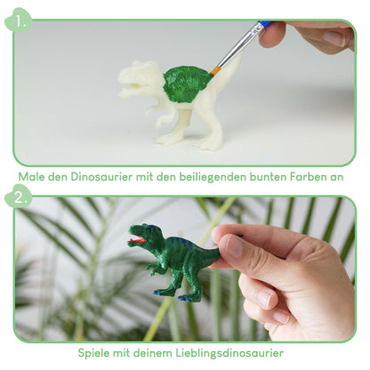 BONNYCO Dinosaur Party Favors for Kids Birthday, 16-piece Art Set. Ideal for goody bags, pinata fillers, and crafting activities for boys. Great small gifts for children.
