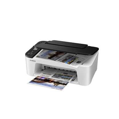 Canon PIXMA TS3452 multifunction device A4 (scanner, copier, printer, 4800 x 1200 DPI, LCD, WiFi, USB, Apple AirPrint, PIXMA Cloud Link, duplex printing), black white.
