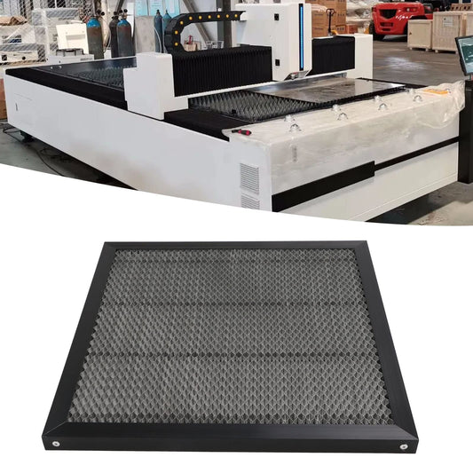 Aluminum honeycomb grid, 400x400 panel worktable for laser engravers, 400 x 400 mm aluminum alloy laser cutting machine platform, aluminum alloy laser bed worktable