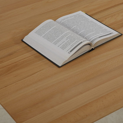 Krok Wood Coffee Table Paris made of solid wood (beech, 75 x 50 x 45 cm)