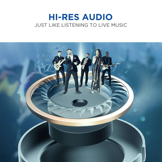 1MORE Triple-Driver Headphones, Wired In-Ear Hi-Fi Earbuds with High Resolution, Audio Stereo Bass, MEMS Microphone, In-Line Remote, High-Fidelity for Smartphones / PC / Tablet - Silver