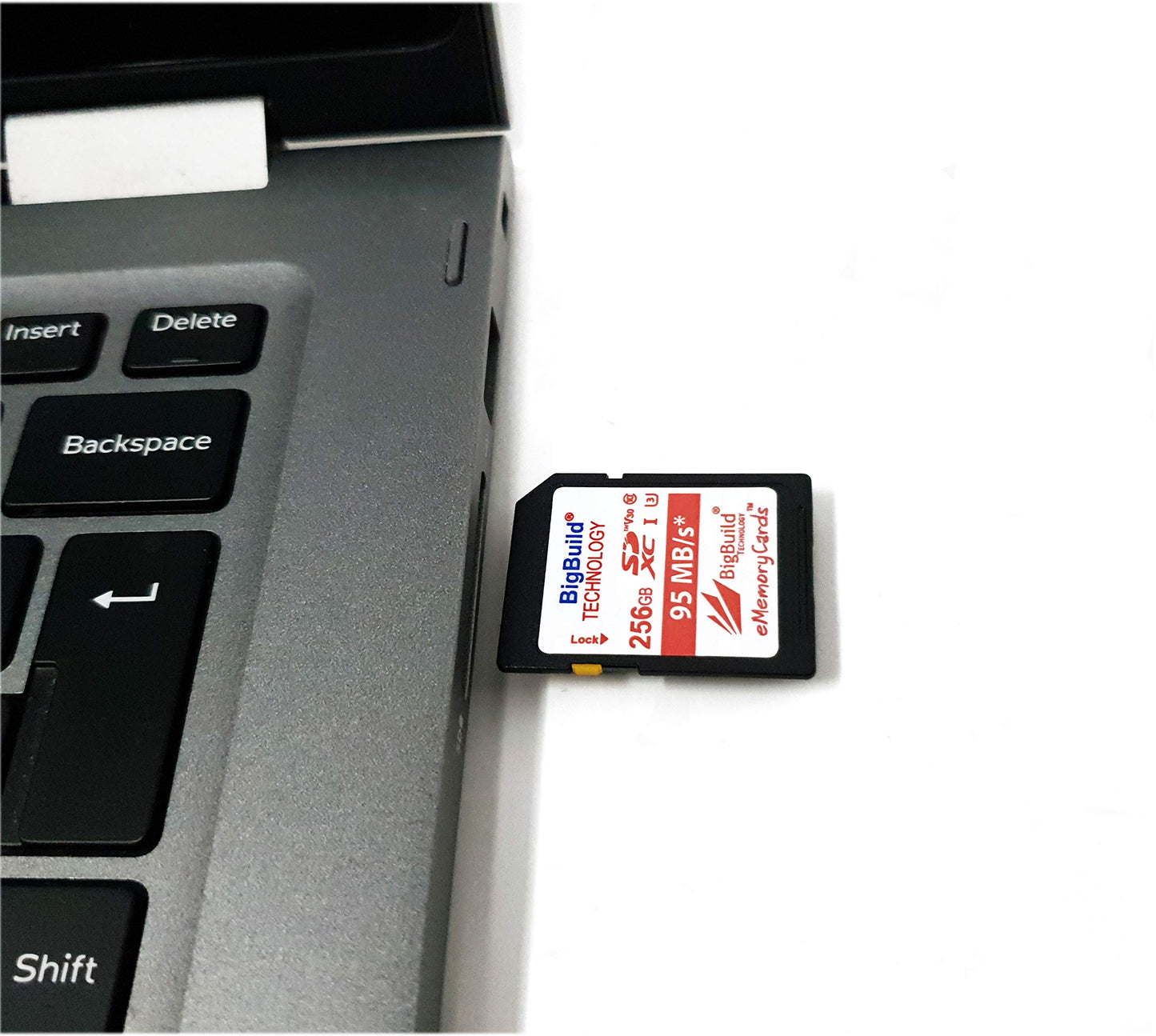 BigBuild Technology 256GB UHS-I U3 95MB/s Memory Card for Nikon D3400, D500, D5300, D5500, D5600, D610, D7200, D750, D7500, D850 Camera