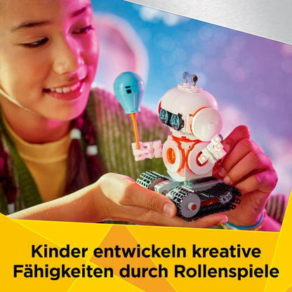 LEGO Creator 3in1 Space Robot - Toy can be rebuilt into Dog Figure or Rocket Model - Building set for kids - Space-themed gift idea for boys and girls aged 8 and up 31164