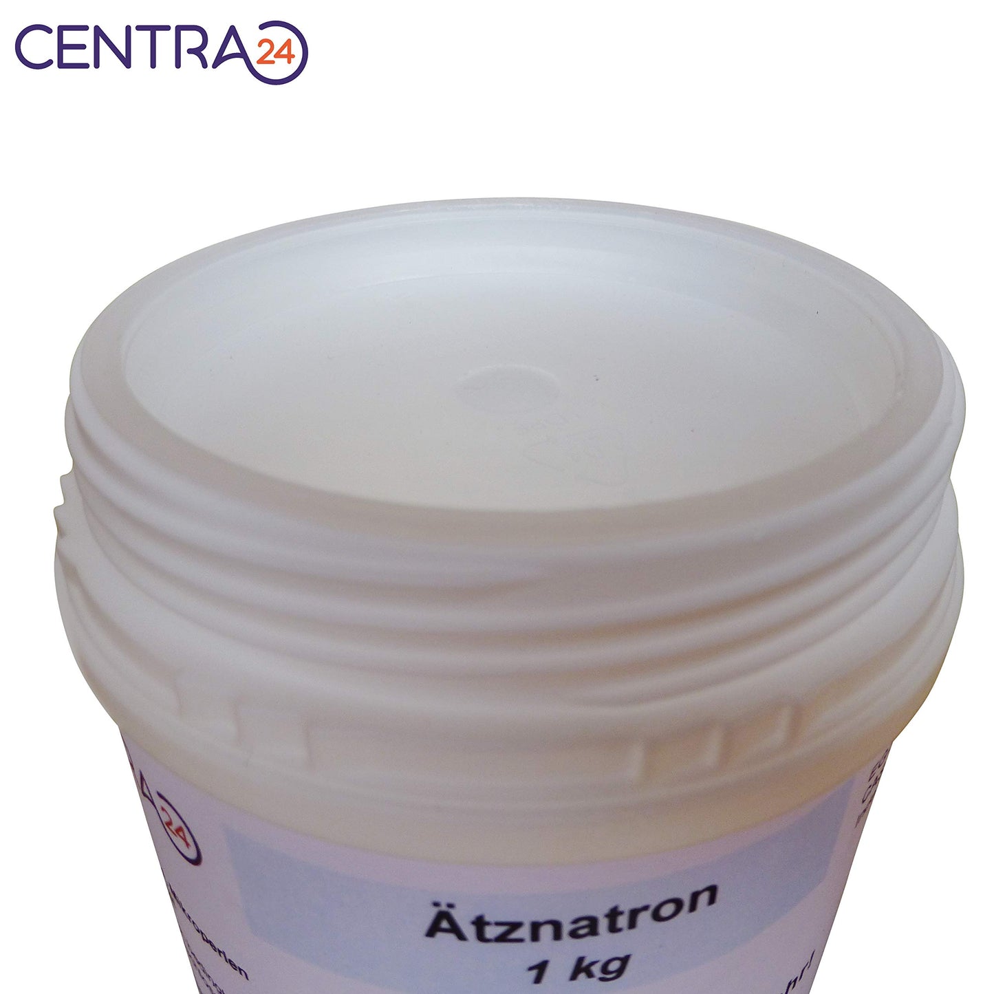 Centra24 Sodium hydroxide, beads, 1 KG in can, caustic soda, lye beads, stripping, lye, soap, cleaner, caustic soda, NaOH, soap sodium, industry, laboratory, pipe cleaner