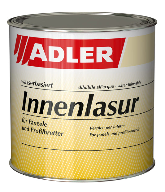 ADLER Interior Stain W10 750ml White eco-friendly wood stain for indoor use water-based interior stain