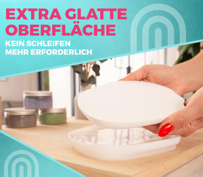 Keracraft Pouring Powder White 2x4.5kg - Relief Casting Powder White for creative projects.