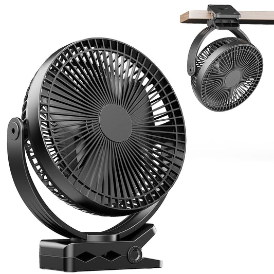 ATENGEUS USB Fan, Handheld Fan Small Mini Fan 4 Speeds, 90° Rotatable USB Quiet Fan, for Office, Home, and Outdoor (TF29)