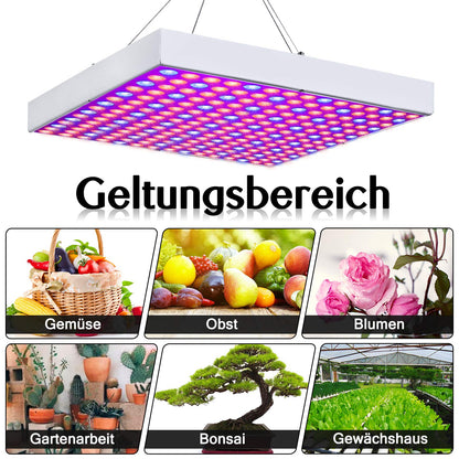 YRHome 45W LED Plant Lamp 225 LEDs Red&Blue Plant Indoor Garden Grow Light Plant Plant light Plant light Pendant light Growth lamp 310 * 310 * 35mm 2835 LED Chip (1X45w)