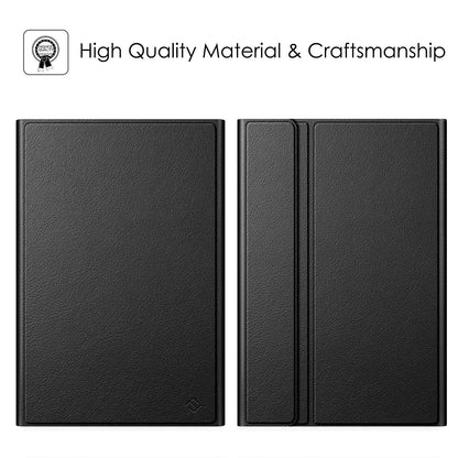 FINTIE keyboard case for Lenovo Tab M10 (3rd Gen) Tablet 10.1" TB-X306F 2022, slim cover with detachable QWERTZ Bluetooth keyboard, not for M10 Plus (3rd Gen) 10.6", Black