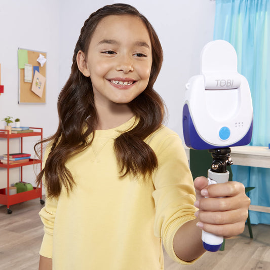 Little Tikes Tobi 2 Director's Camera - for high-resolution photos & videos - special effects, flip-out selfie camera, games - with rechargeable battery, selfie stick & more - for kids aged 6 years and up