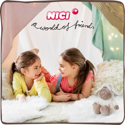 NICI plush toy sheep Jolly pink standing 25 cm I cuddly toy for girls, boys & babies I fluffy stuffed animal for cuddling & playing - 48533