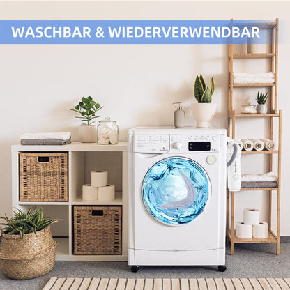 12 Piece Cleaning Cloth Accessory Kit for Roborock S8 / S8+ / S7 MaxV / S7 MaxV Plus / S7 MaxV Ultra / S7 Pro Ultra / S7 / S7+ Robot Vacuum Microfiber VibraRise Mop Cloth Replacement (Blue Gray)