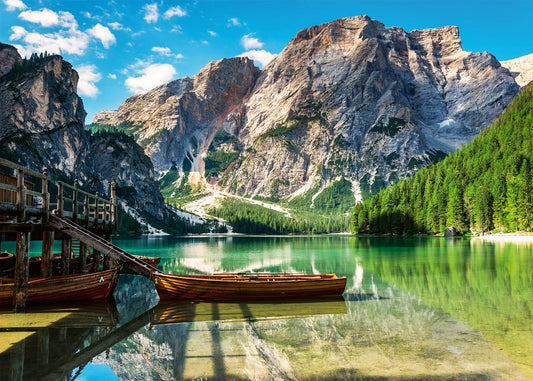 Ravensburger Puzzle 12000363 1000 pieces - Pragser Wildsee, Dolomites, South Tyrol - Puzzle for adults and children ages 14 and up, landscape motif puzzle, [Exclusive to Amazon]