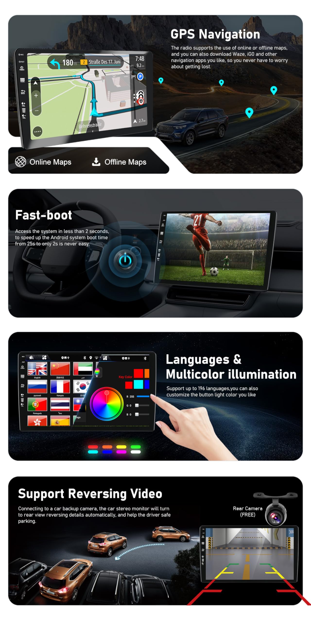 JOYX Android 12 car stereo fits Mercedes-Benz E-Class W211 | CLS Class W219 | rear camera Canbus microphone FREE | 2G+32G | 2 Din | 7 inch | WITH SWC 4G WiFi DAB Bluetooth 5.0 Steering Wheel Control