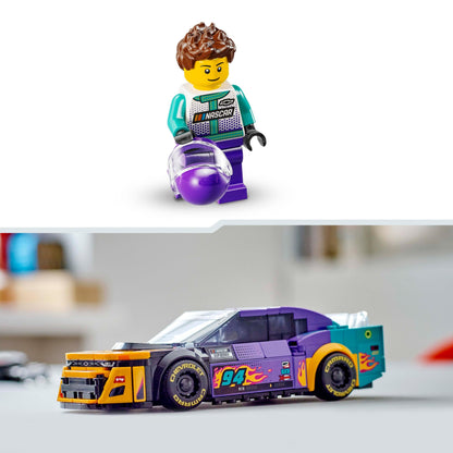 LEGO Speed Champions NASCAR Next Gen Chevrolet Camaro ZL1 toy car; Build and play set with race car; Gift for boys and girls aged 9 and up 76935