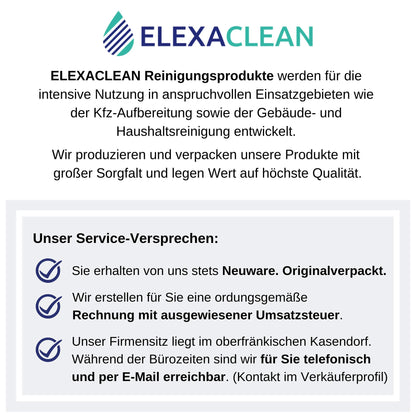 ELEXACLEAN Microfiber Drying Towel, Premium Waffle Cloth (4 pieces, 60x40 cm, Green) super soft quality for car, glass, kitchen, dishes, bathroom.