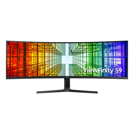 Samsung Business Monitor S9U S49A950UIP, 49 inch, VA panel, DQHD resolution, QLED, Vesa DisplayHDR 400, 4ms response time, 120Hz refresh rate, black