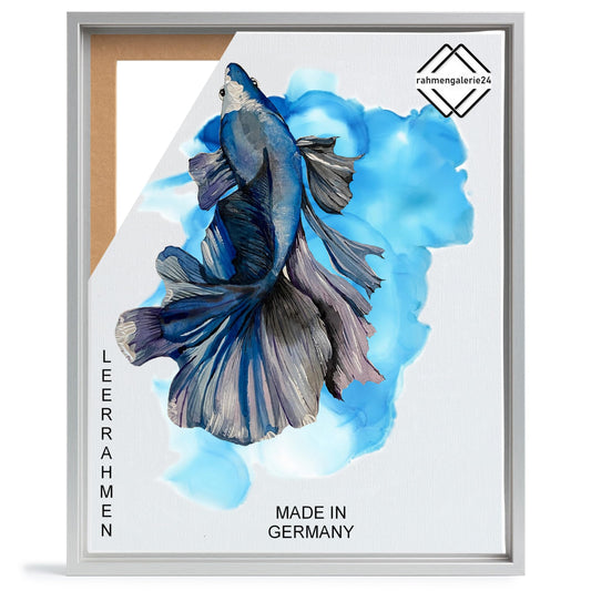 Frame gallery24 Shadow gap frame 80x100 cm aluminum for canvas picture frames stretcher frames for canvases made of wood MDF