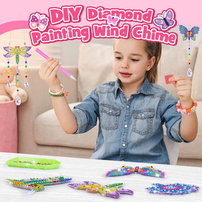 iKidiki craft sets for kids, gifts for 6, 7, 8, 9, and 10-year-old girls