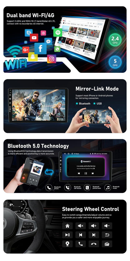 JOYX Android 12 car stereo fits Mercedes-Benz E-Class W211 | CLS Class W219 | rear camera Canbus microphone FREE | 2G+32G | 2 Din | 7 inch | WITH SWC 4G WiFi DAB Bluetooth 5.0 Steering Wheel Control