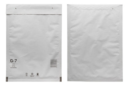 500 air bubble mailers shipping envelopes bubble mailers padded envelopes DIN A4 + C4 size G/7 white (250mm x 350mm) padded self-sealing envelopes padded mailer bags