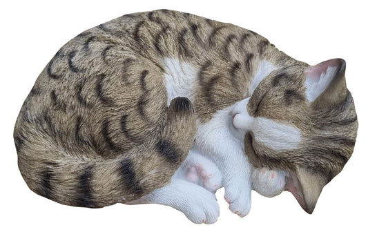 Specialty store Plus DECORATIVE CAT figurine Minka sleeping animal figurine cat figurine for indoor and outdoor use