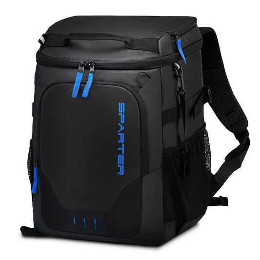 SPARTER backpack cooler, 49 can cooler backpack, Insulated thermal backpack, Leakproof, Waterproof, Lightweight, Portable soft cooler for beach, travel, camping, lunch.