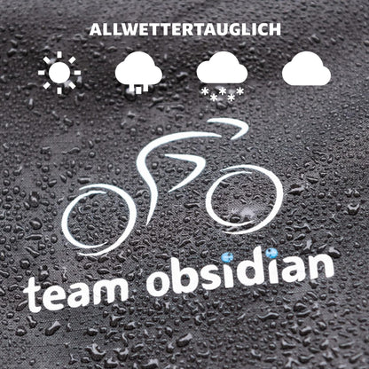 TeamObsidian bike shed weatherproof - bike cover waterproof - 600D bike garage outdoor - 1 to 3 bikes - bike tarp bike cover - bike protective cover on the go