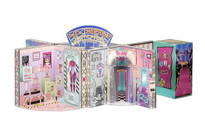 L.O.L. Surprise! OMG Movie Magic Studio - Over 70 surprises, 12 dolls, 4 backdrops, accessories, and more - 2-in-1 packaging playset for collecting - Gift for boys and girls ages 4 and up.