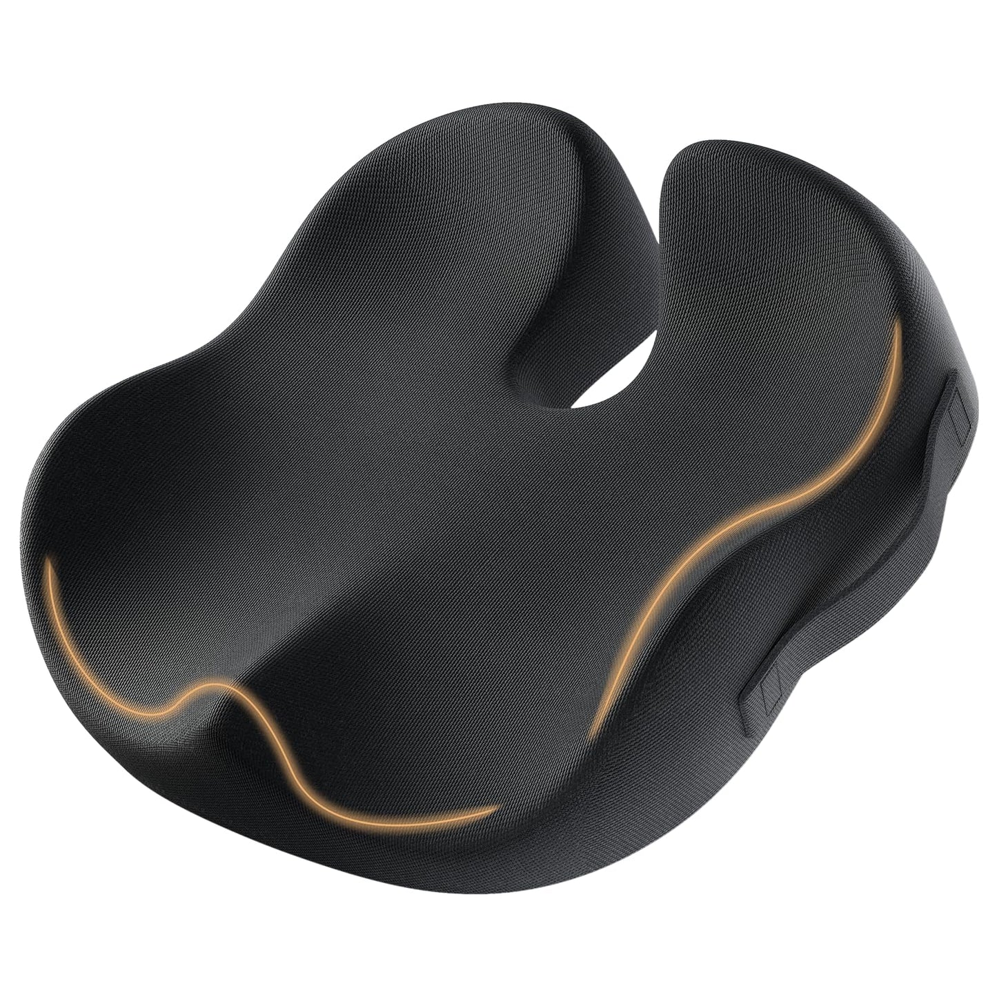 ProtoArc Seat Cushion Office Chair Ergonomic, Orthopedic Seat Cushion Relieves Coccyx, Sciatica, Hip, Memory Foam Cushion for Wheelchair, Car, Plane, All-Day Comfort Coccyx Cushion