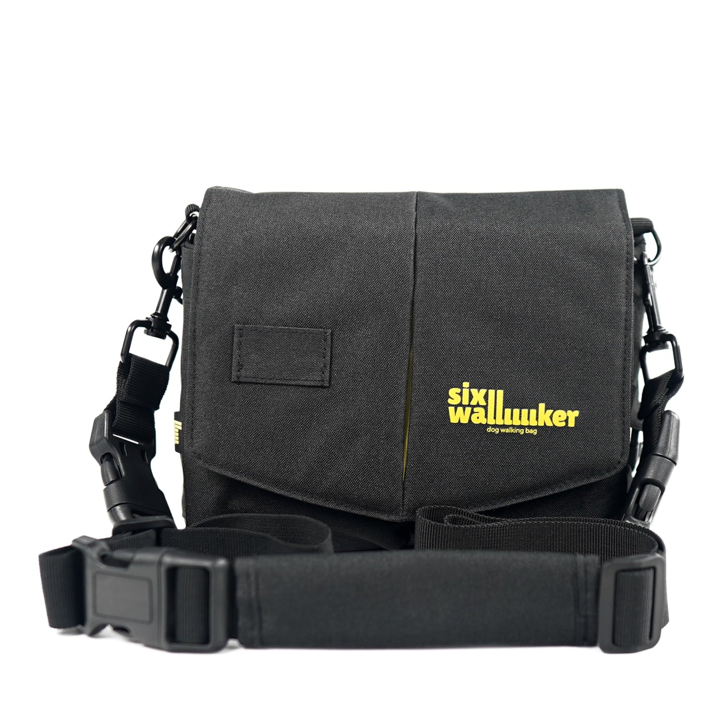 Arrivly SixWalker Treat Pouch for Dogs with Magnetic Closure, Practical Dog Training Treat Bag, Multifunctional Treat Pouch for Dogs with Removable Inner Pocket (Black)