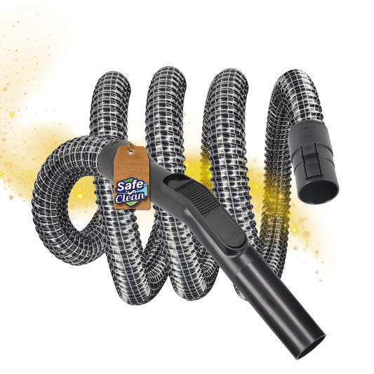 3m suction hose compatible with Kärcher ash vacuum AD2 AD3 AD4 heat-resistant vacuum cleaner hose with spiral braiding, alternative to original 4.440-046.3.
