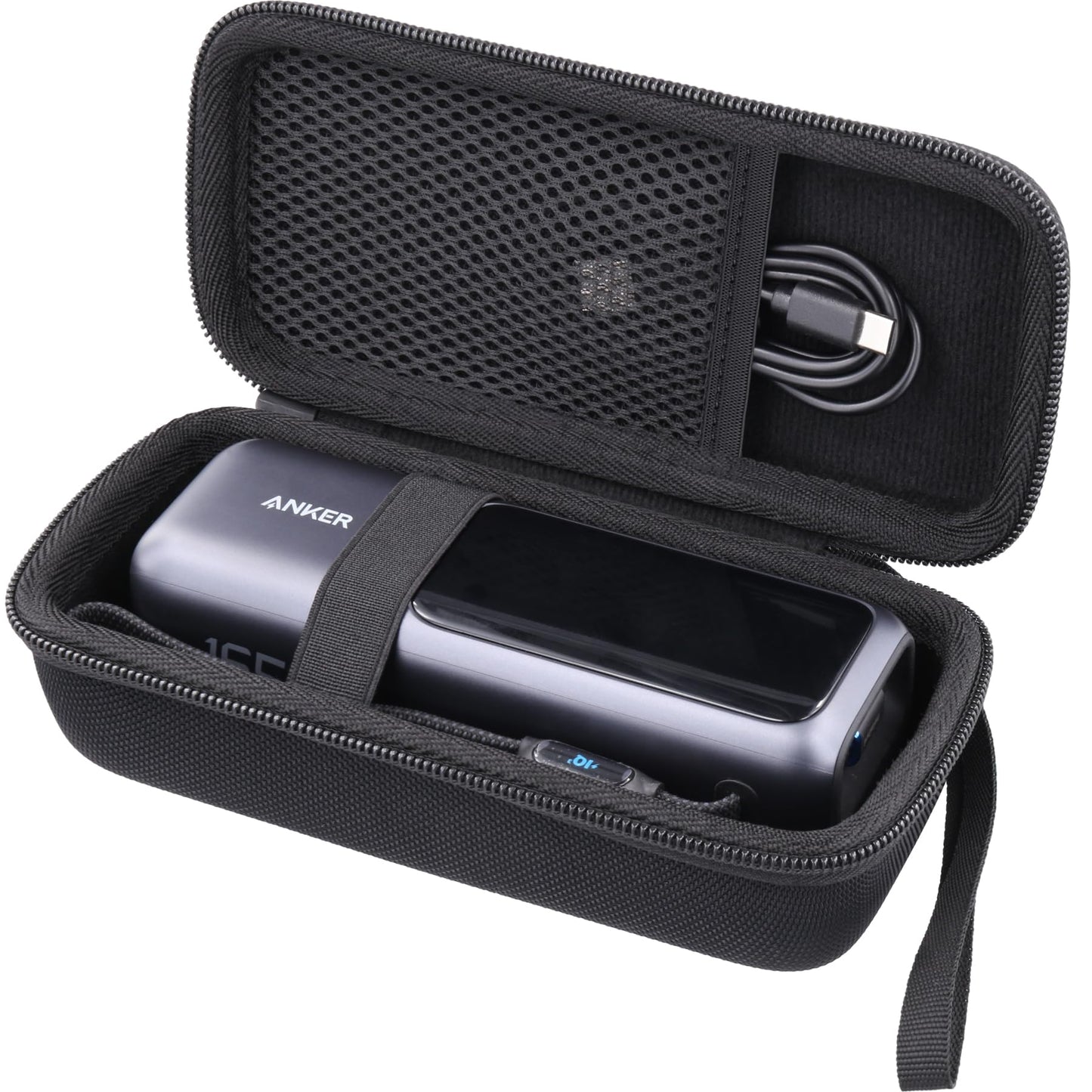 co2CREA Hard Portable Protective Case Pouch for Anker Laptop Powerbank 25000mAh 165W Powerbank Portable Charger A1695, Case Only
