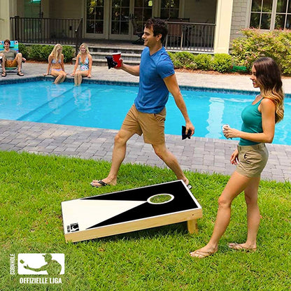 Official Cornhole® |American Cornhole| Easy to transport| Official dimensions| Premium quality| Outdoor and beach game| OriginalCup®