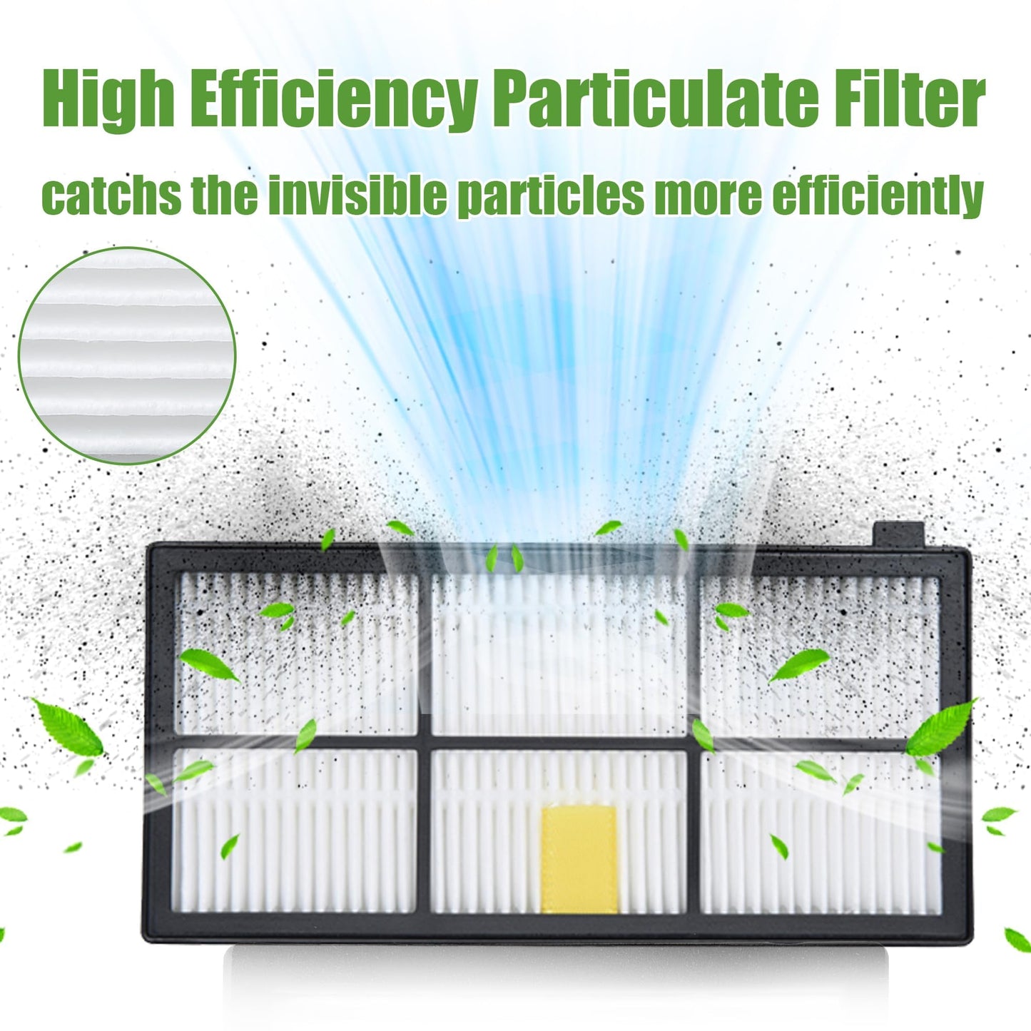Loveco replacement parts compatible with iRobot Roomba 900 series 980 960 & 800 series 866 850 860 861 870 880 890, vacuum filter side brushes roller brush accessory kit.