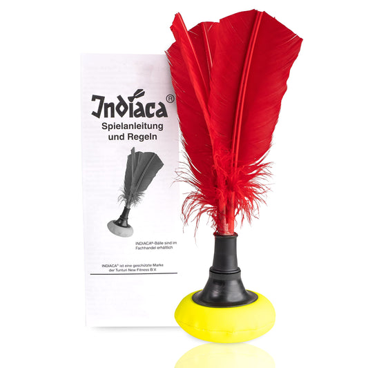 Indiaca tournament ball - Official Indiaca for professionals - Ball - Peteca game - Handball - Indiaka