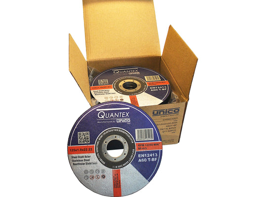 50 pieces Cutting Disc Ø 125mm x 1.0mm for Angle Grinder Steel Stainless Steel Flex Disc Inox Metal