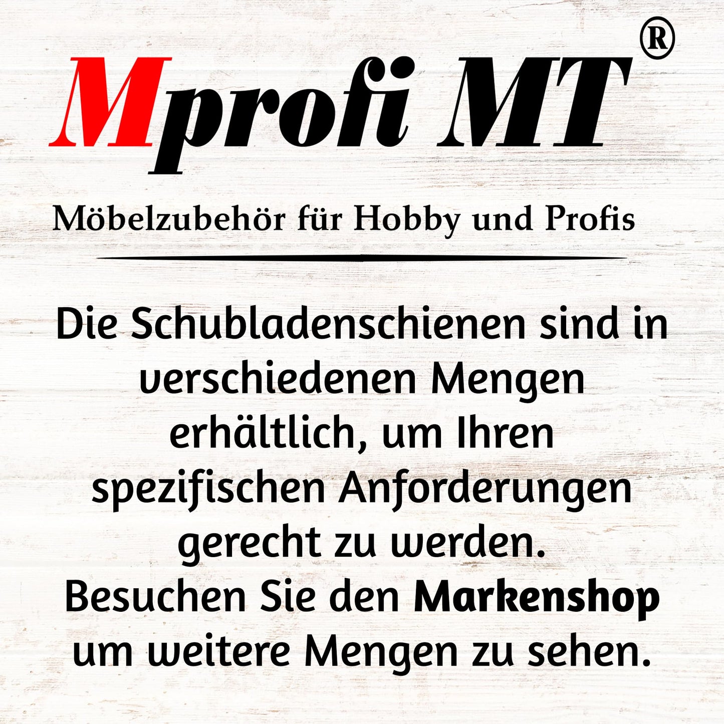 Mprofi MT® 20 pieces, 10 pairs | Drawer slides partial extension | 550mm length | Robust steel drawer slide | 30 kg load capacity | Easy installation for furniture & cabinets | White | VB550/10