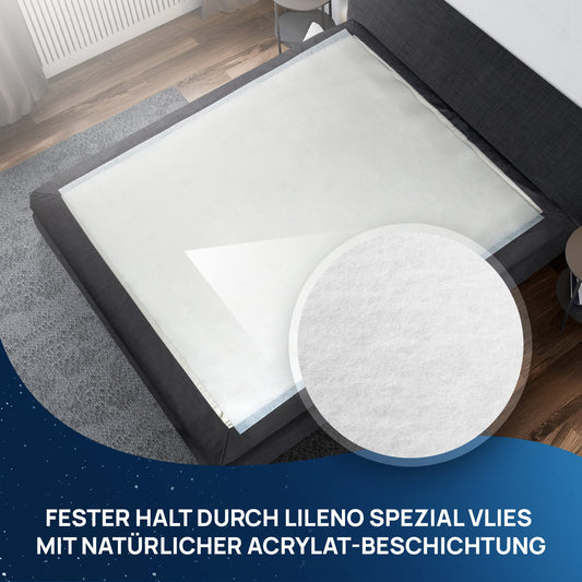 LILENO HOME Non-Slip Mat for Box Spring Bed (160 x 200 cm) | Non-Slip Mat for Mattresses | Non-Slip Mat for Box Spring Bed | Also suitable as a carpet stopper