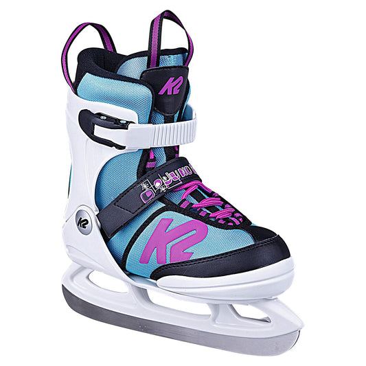 K2 Skates Girls Ice Skates Juno Ice, white - light blue, 25D0304.1, 35-40 EU.
